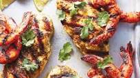 Grilled Cilantro Chicken & Shrimp Grilled Cilantro Chicken & Shrimp