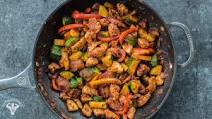 15-Minute Cajun Chicken & Beef Sausage Meal Prep 15-Minute Cajun Chicken & Beef Sausage Meal Prep