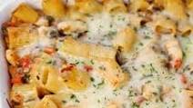 Six Cheese Chicken Pasta Bake Six Cheese Chicken Pasta Bake