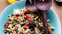 Greek Lemon Garlic Roasted Broccoli Pasta Salad Greek Lemon Garlic Roasted Broccoli Pasta Salad
