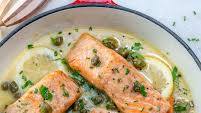 Simple Salmon Piccata Simple Salmon Piccata