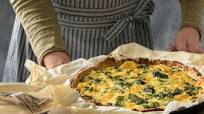 Tofu and spinach quiche Tofu and spinach quiche
