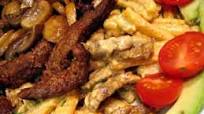 Caesar Pasta Salad with Flank Steak Caesar Pasta Salad with Flank Steak