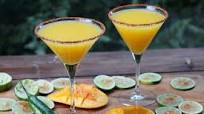 Spicy mango margaritas Spicy mango margaritas