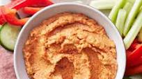 Sweet Red Pepper Hummus Sweet Red Pepper Hummus