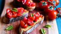 Bruschetta al pomodoro saporita Bruschetta al pomodoro saporita