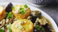 Fried Egg Tofu and Eggplants Fried Egg Tofu and Eggplants