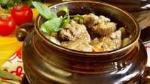Pork and Potatoes in a Clay Pot Pork and Potatoes in a Clay Pot