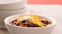 Slow-Cooker Three-Bean Chili Slow-Cooker Three-Bean Chili