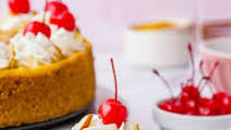 Almond Amaretto Cheesecake Almond Amaretto Cheesecake