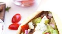 Grilled Greek Chicken Gyros with Tzatziki Sauce Grilled Greek Chicken Gyros with Tzatziki Sauce