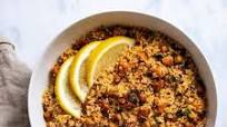 Moroccan Couscous with Roasted Chickpeas and Sweet Potato Moroccan Couscous with Roasted Chickpeas and Sweet Potato