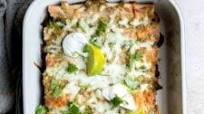 Salsa Verde Green Chicken Enchiladas Salsa Verde Green Chicken Enchiladas