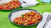 Kung Pao Chicken with Sweet Szechuan Sauce, Peanuts & Jasmine Rice Kung Pao Chicken with Sweet Szechuan Sauce, Peanuts & Jasmine Rice
