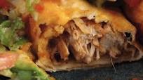 JACKFRUIT TINGA ENCHILADAS WITH DECONSTRUCTED GUACAMOLE JACKFRUIT TINGA ENCHILADAS WITH DECONSTRUCTED GUACAMOLE