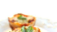 Lasagna Cupcakes Lasagna Cupcakes