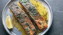 Salmon meunière Salmon meunière