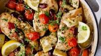 Easy Skillet Mediterranean Chicken Easy Skillet Mediterranean Chicken