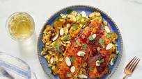 Pan-Seared Tilapia & Saffron Rice with Sherry-Date Pan Sauce Pan-Seared Tilapia & Saffron Rice with Sherry-Date Pan Sauce