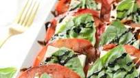 Simple Vegan Caprese Salad Simple Vegan Caprese Salad
