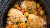 Crockpot Chicken and Potatoes Crockpot Chicken and Potatoes