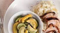 Grilled Pork Tenderloin with Squash Medley Grilled Pork Tenderloin with Squash Medley