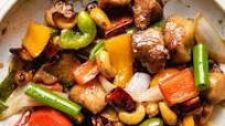 Thai Cashew Chicken Stir-Fry (paleo, gf, keto, if modified) Thai Cashew Chicken Stir-Fry (paleo, gf, keto, if modified)