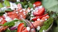 Simple Strawberry Salmon Salad Simple Strawberry Salmon Salad