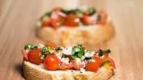 Bruschetta aubergines tomates mozzarella Bruschetta aubergines tomates mozzarella