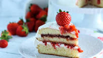 Strawberry Shortcake-Cake Strawberry Shortcake-Cake