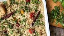 Baked Rice with Tomato and Garlic Confit Baked Rice with Tomato and Garlic Confit