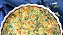 Spinach and Broccoli Quiche Spinach and Broccoli Quiche