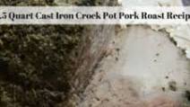 1.5 Quart Cast Iron Crock Pot Pork Roast Recipe 1.5 Quart Cast Iron Crock Pot Pork Roast Recipe