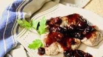 Pork Tenderloin with Blueberry-Balsamic Glaze Pork Tenderloin with Blueberry-Balsamic Glaze
