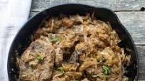 Baked Pork Chops and Sauerkraut Baked Pork Chops and Sauerkraut