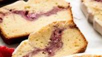 Raspberry Swirl Pound Cake Raspberry Swirl Pound Cake