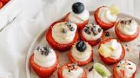 Cheesecake Stuffed Strawberries Cheesecake Stuffed Strawberries