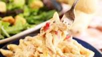 Easy Stovetop Chicken Spaghetti Easy Stovetop Chicken Spaghetti