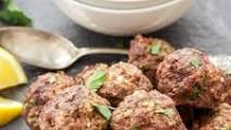 Greek Meatballs with Tzatziki Sauce Greek Meatballs with Tzatziki Sauce