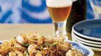 Pan-Seared Sichuan Shrimp with Mung Bean Noodles Pan-Seared Sichuan Shrimp with Mung Bean Noodles