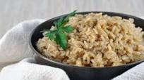 Rice Pilaf with Sauteed Onions and Beef Consomme Rice Pilaf with Sauteed Onions and Beef Consomme