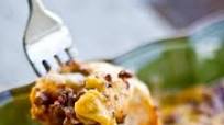 Cheesy BBQ Beef & Biscuit Casserole Cheesy BBQ Beef & Biscuit Casserole
