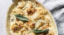 Cauliflower Mascarpone Gratin Cauliflower Mascarpone Gratin