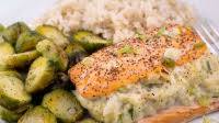 Crab Stuffed Salmon Crab Stuffed Salmon