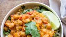 Slow Cooker Chickpea Curry With Sweet Potatoes and Red Peppers Slow Cooker Chickpea Curry With Sweet Potatoes and Red Peppers