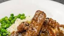 Slow Cooker Sausage Casserole with Onion and Mushrooms Slow Cooker Sausage Casserole with Onion and Mushrooms