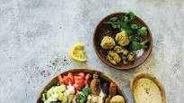 Baked Falafel Bliss Bowl with Tahini Dressing Baked Falafel Bliss Bowl with Tahini Dressing