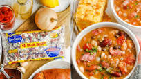 Traditional 15 BEAN SOUP (stove top) Traditional 15 BEAN SOUP (stove top)