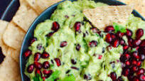 Festive Pomegranate Guacamole Festive Pomegranate Guacamole