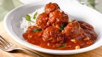 Pork Meatballs, Tomato, Chorizo & White Bean Stew Pork Meatballs, Tomato, Chorizo & White Bean Stew